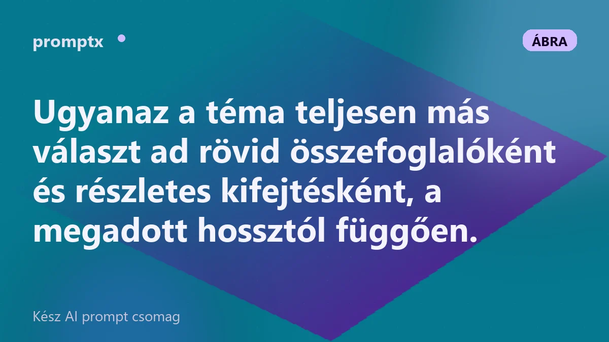 Rövid összefoglaló és részletes kifejtés ugyanarra a témára egymás mellett