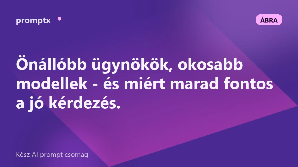 A promptolás jövője - AI-ügynökök