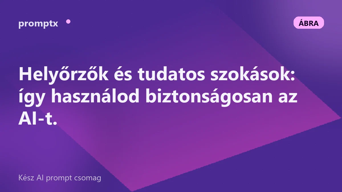 Adatvédelem a promptolásban - mit ne írj be